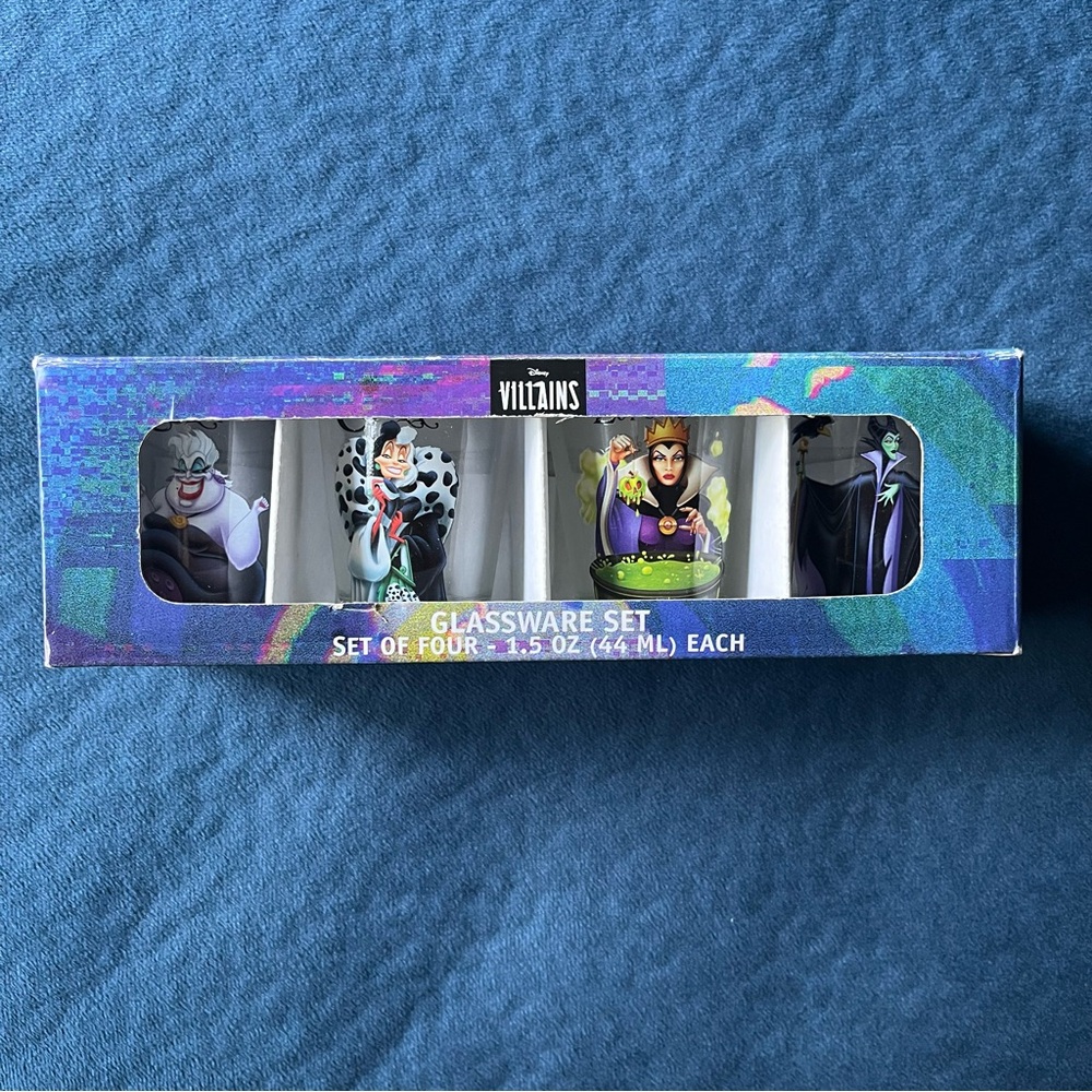 Disney Villains Shot Glasses